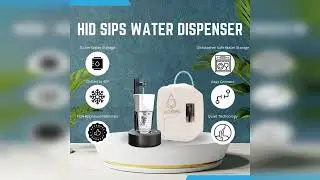 Review: HID SIPS Water Dispenser Mini Fridge, for Bedroom Nightstand Desktop Office, 1x HID SI...