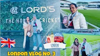 Lords cricket ground London, The home of cricket #vlog #kolinpilot 