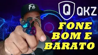 Fone in Ear QKZ AK6 | BOM E BARATO para tocar GUITARRA