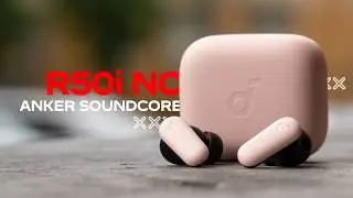 ОТЛИЧНАЯ НОВИНКА ! БЕСПРОВОДНЫЕ НАУШНИКИ ANKER SOUNDCORE R50i NC ANC ЧЕХОЛ-ПОДСТАВКА