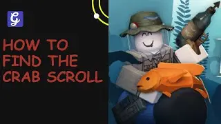 How to Find the Crab Scroll and Talk to the Crab in Roblox Abyss