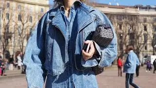Double-Denim oder als Kleid: Der Modeklassiker Jeanshemd ist zur&uuml;ck