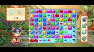 Kitten Match level 2861　パズにゃん　レベル2861