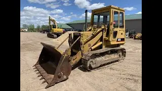 1041 - Caterpillar 931B Crawler Loader Will Be Sold At Auction!