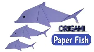 Origami Paper Fish | Origami Fish Tutorial | How to make Paper Fish Easily at Home.