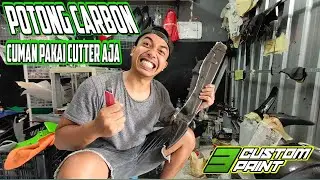 WAJIB NONTON #PART2 LANJUT PROSES CARBON KEVLAR ALA 3CUSTOM BALI !!