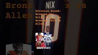 Division Round: Broncos vs Bills. Let's go Broncos. Nix vs Allen. #broncos #bills #divisionround