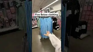 Cute clothing at Five Below😍 #fivebelow #fivebelowfinds #shopping #comeshopwithme #shopwithme