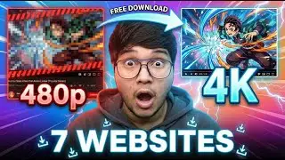 7 Secret Websites to Download 4K Anime Clips (for Viral Edits!)