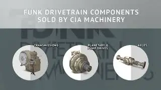 Rugged Funk Drivetrain Components | CIA Machinery