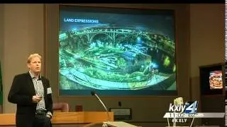 Design finalists present plans for Riverfront Park