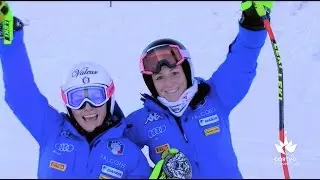 The Italian Ladies Alpine Ski Racing Team wishes you a Merry Christmas