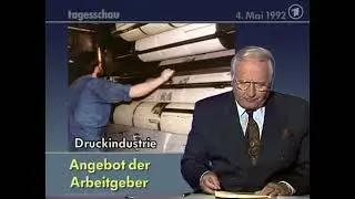 Druckindustrie Angebot der Arbeitgeber   4 5 1992