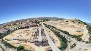 test VR video Google Earth Studio (LRT extension Putra Heights)