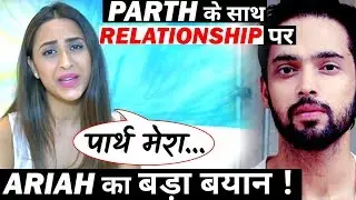 Finally Ariah breaks silence on dating co-star Parth Samthaan !