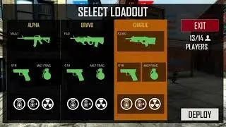 Bullet Force - Urban TDM gameplay + 2 nuke fails...