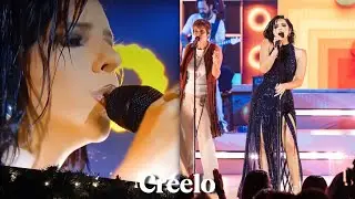 &Aacute;ngela Aguilar cantando en ingl&eacute;s en los Latin Music Grammy 2025