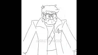 PIT BULL TERRIER (MEME) Bill Cipher and Ford Pines
