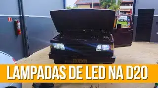 COMO COLOCAR L&Acirc;MPADA DE LED NA CAMINHONETE D20