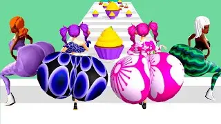 Butt Clash 👸🥒🍔 All Levels Gameplay Part 3 Android,ios