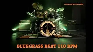 DRUM TRACK 4/4 BLUEGRASS 110 BPM
