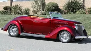 1936 Ford Deluxe Roadster Build Project