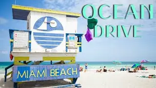 Ocean Drive 【4K】WALK - MIAMI South Beach 🇺🇸 Travel Vlog