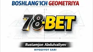 78-bet. Boshlanğich geometriya kitob yechimi AHA matematika 5-6 sinf. 