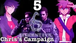 Resident Evil 6 {PC} Chris's Campaign with Justin and Jason - Chapter 2 - Part 5