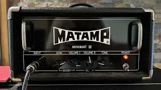 Matamp Minimat III ( no pedals ) audio clip