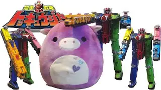 (Ressha Sentai ToQger) Review of the ToQ-Oh Car Carrier Tank Megazord