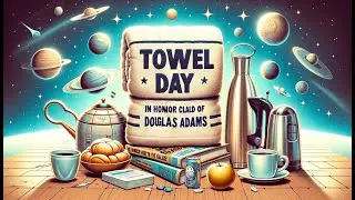 Episode 91: Towel Day - Celebrate the work of the author of 'The Hitchhiker's Guide to the Galaxy.'