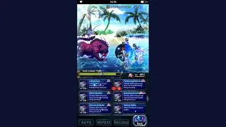 FFBE - Dark Visions #9 - Area 5.1: Perfect Score Dark Lesser Tiger
