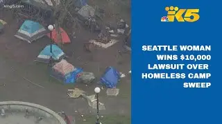 Unhoused Seattle woman settles with city for $10,000 over sweep of Cal Anderson Park