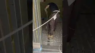 Fu&szlig;bodenheizung tackern