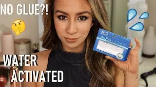 AQUA LASHES BY ARDELL | WATER ACTIVATED LASHES | DOES IT WORK??