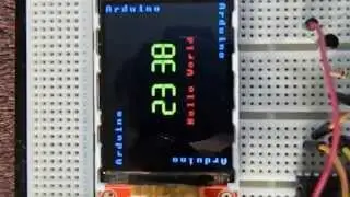Arduino TFT (Serial SPI - 2.2