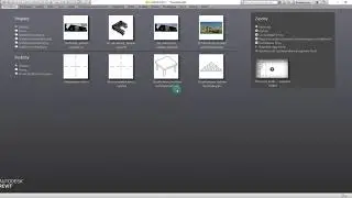 Revit tutorial PL - Lekcja 3.  Okno Startowe, menu aplikacji [CADACH.PL]
