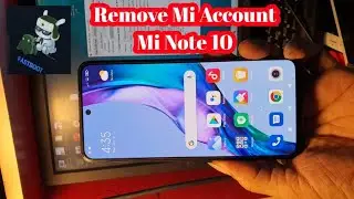 Xiaomi Mi Note 10 (Sunny )Permanent Remove Mi Account | How To Bypass Mi Account  |#@SanService