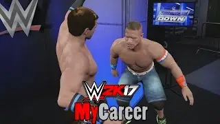 WWE 2K17 MyCareer Part 46 - John Cena & El Murpho Brawl Backstage!
