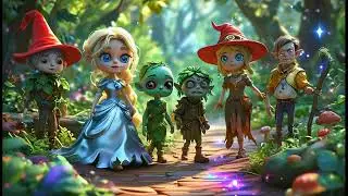 Zombie Fairy Tale Forest #ai #zombies  #aizombie #zombie #cutezombie #zombielover #zombievideos