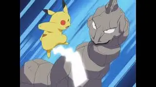 Pokemon:Pikachu vs Onix