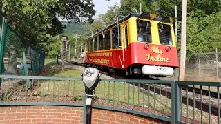 Riding up Lookout Mountain on the Incline Railway in Chattanooga | Great Views at Point Park