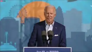 Biden Tells Crowd To 