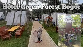 Review Hotel Green Forest Bogor 🌲dekat dengan gunung salak 🏔|hotel berkonsep hutan nan sejuk🪴