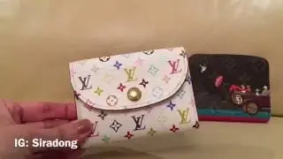 รีวิวกระเป๋าสตางค์ LV -  Rosalie, ZCP & business card holder
