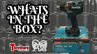 WHATS IN THE BOX? Makita TW008GZ 40V XGT Cordless Impact Wrench