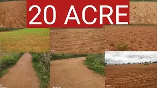 20_Acre#Cultivating#Agriculture#Land#Sale#Red_Soil#General// subramanya m r // subscribe me //