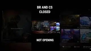BR AND CS RANK NOT OPENING #shorts #freefire #notopening