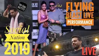 Flying Beast  Live Performance | Social Nation | Rasbhari Ke Papa | 2019 Gaurav Taneja | Ritu Rathi
